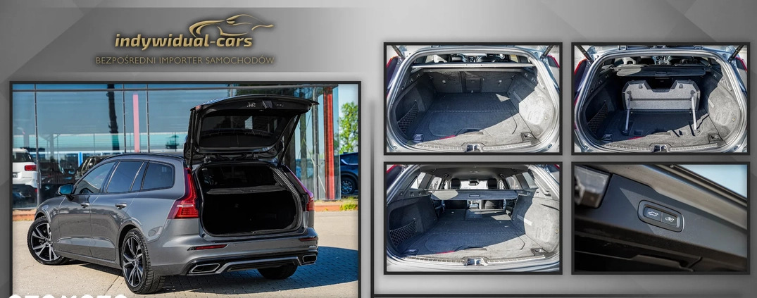 Volvo V60 cena 98900 przebieg: 157000, rok produkcji 2019 z Zalewo małe 781